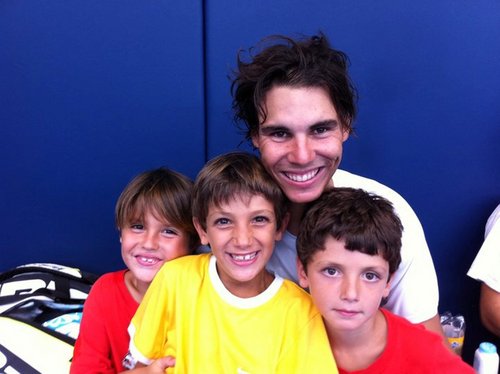  who among us is sexier? rafa with children