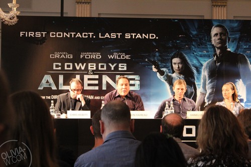  'Cowboys and Aliens' Press Conference [August 9, 2011]