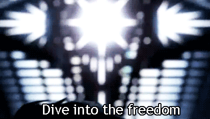  "Dive into the freedom."