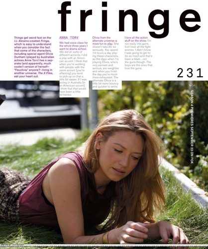 Anna Torv in the September 2011 Issue of Nylon Magazine