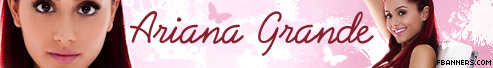  Ariana Grande フェイスブック Banner