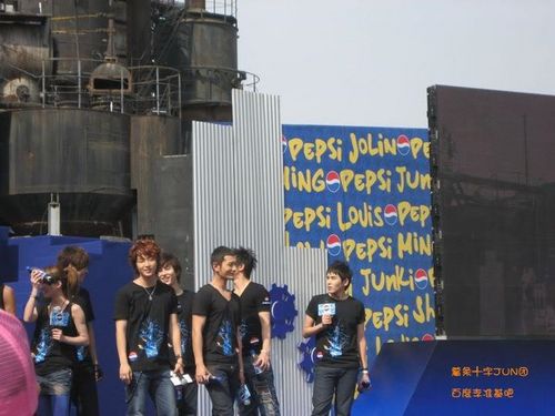 Beijing Pepsi Press Conference- commercial promos 2010