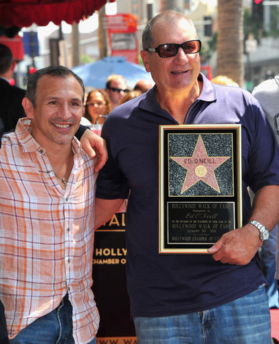  Ed O'Neil Honored On The Hollywood Walk Of Fame