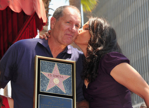  Ed O'Neil Honored On The Hollywood Walk Of Fame