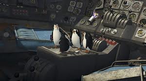  Good landing boys.Who says a пингвин can't fly?
