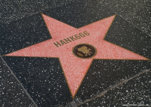  Hank666 on walk of fame