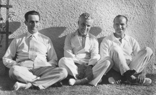  Harold Lloyd,Charlie Chaplin and Douglas Fairbanks