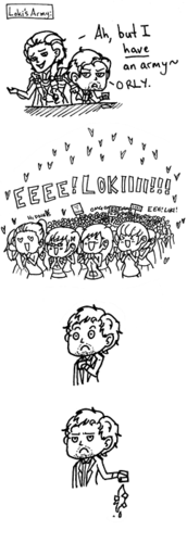  Loki and his Fangirls