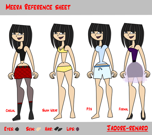 Meera Reference Sheet
