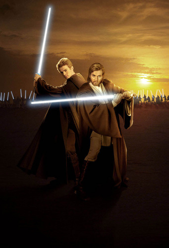 Obi wan and Anakin, attack of the clones