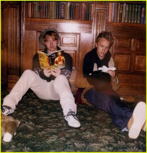  Rupert Grint & Tom Felton Are A Band of Outsiders