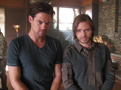  Shane West and Aaron Stanford