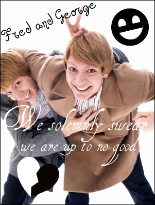 ♥ fred figglehorn and George ♥