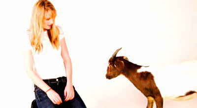 Anna + Oxfam Goat