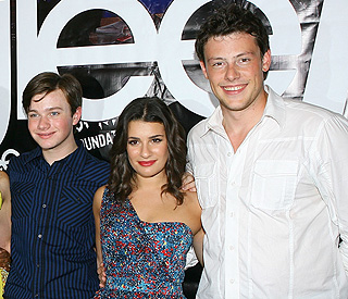  Cory, Chris and the 글리 cast:)