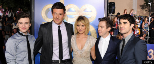  Cory, Chris and the 글리 cast:)