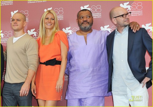  Gwyneth Paltrow: 'Contagion' تصویر Call in Venice!