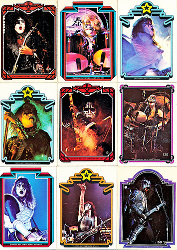 Kiss trading cards