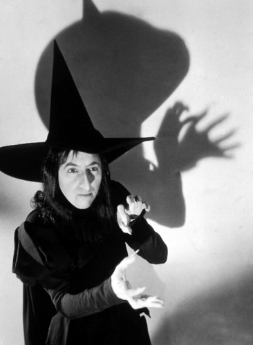 Margaret Hamilton as the Wicked Witch of the West