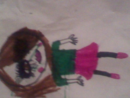  My little brother draw this for me! :)