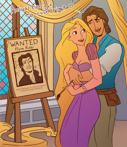  Rapunzel and Flynn
