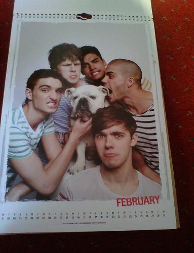  TW 2012 Calendar February! (I Will ALWAYS Support TW No Matter What :) 100% Real ♥