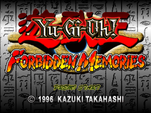  Yu-Gi-Oh Forbidden Memories