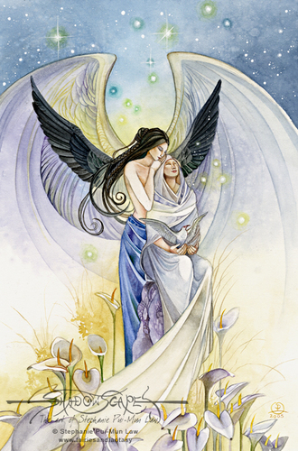  天使 of healing