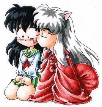 cute inuyasha and kagome