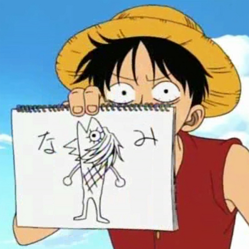  luffy's concept of a nami mermaid