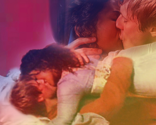  not new, not my best, but arthur and Gwen snogging ;)