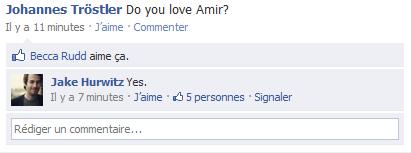  Amir shoutout on FB