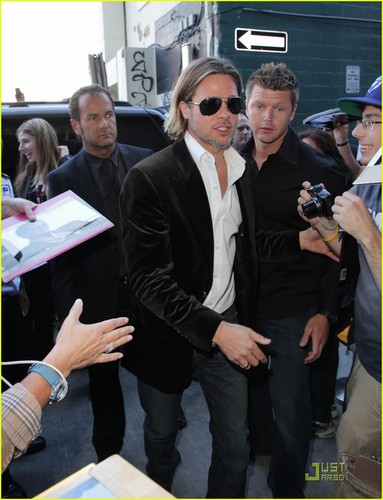  Brad Pitt: 'Moneyball' Press Conference in Toronto!