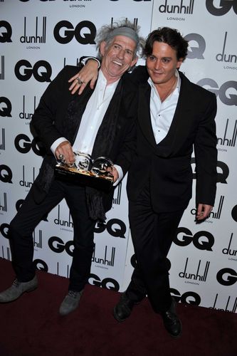  GQ Men Of The jaar Awards - Londres (06/09/2011) - Johnny Depp