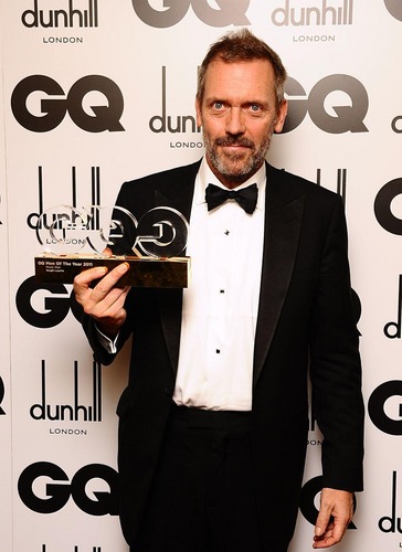 HUGH LAURIE- GQ Men to the Year Awards held at the Royal Opera House. (September 6,2011 )