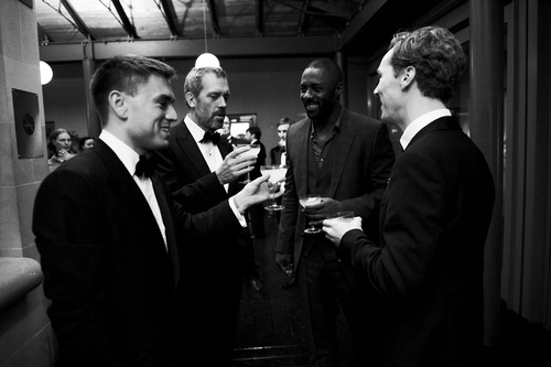  Hugh Laurie,Idris Alba and Benedict Cumberbatch -GQ Men Of The ano Awards2011-September 2011