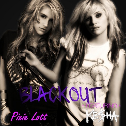  Кеша & Pixie lott Blackout (My Only Love) fanmade cover
