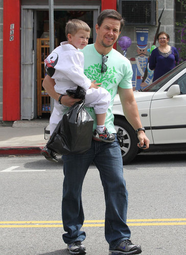 Mark Wahlberg & His Brentwood Boy
