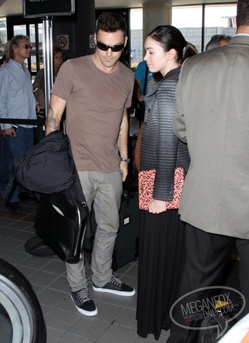  Megan - Departs from LAX Airport - September 08, 2011