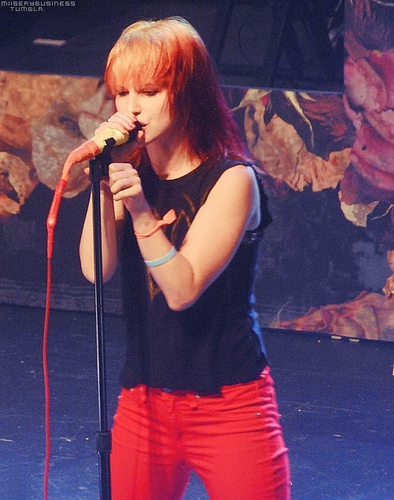  paramore @FBR 15th anniversary show, concerto 07092011