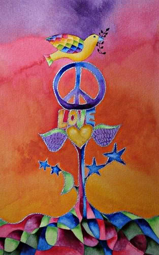  Peace & amor Revolution foto