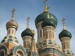 Russian 양파 돔 Churches