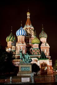  Russian 洋葱头穹顶, 葱圆顶, 洋葱圆顶 Churches