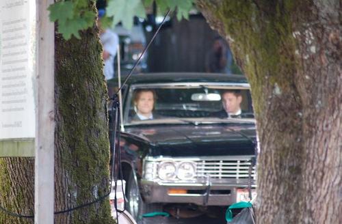  Supernatural - Season 7 - New Set foto from 31st August 2011