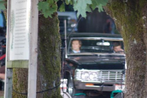  supernatural - Season 7 - New Set foto from 31st August 2011