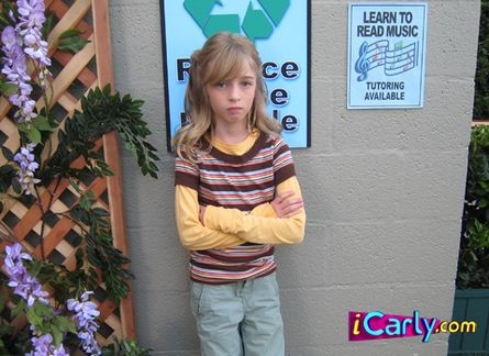  Young Sam pouting after she got detention