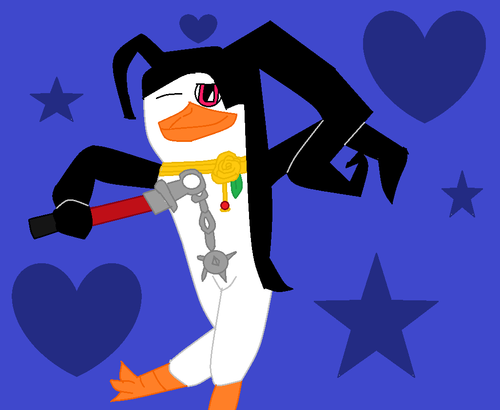  Zila the penguin, auk Wepon Lover