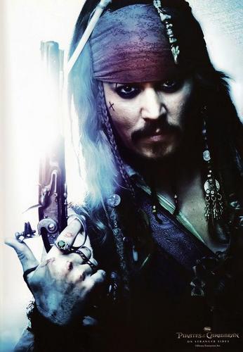  new captain Jack Sparrow POTC 4