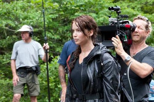  Behind the scenes of 'The Hunger Games'