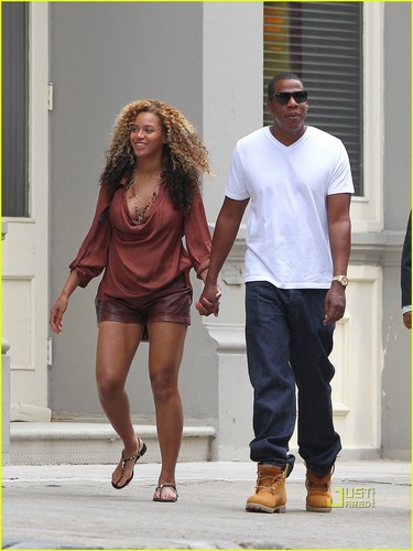Beyonce & Jay-Z in Tribeca, New York (September 10th)